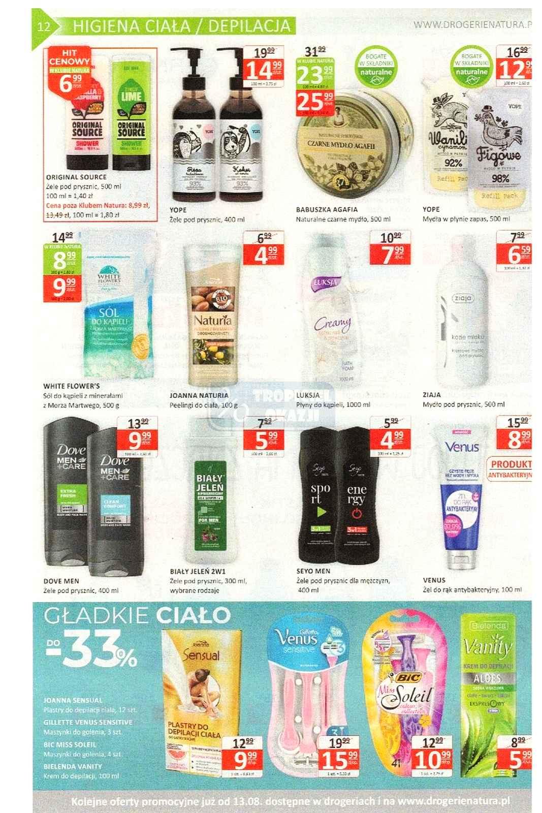 Gazetka promocyjna Drogerie Natura str. 12