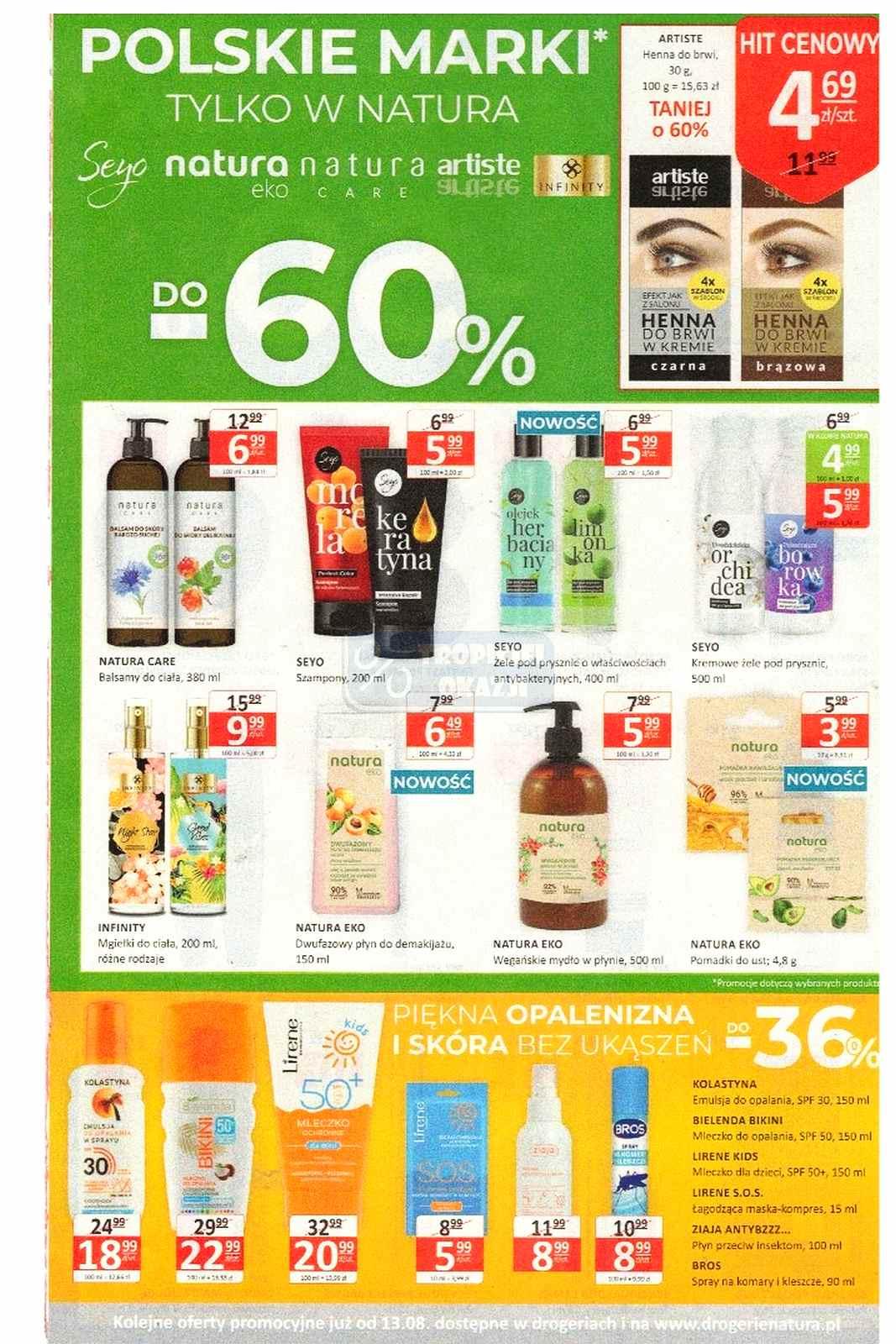 Gazetka promocyjna Drogerie Natura str. 3