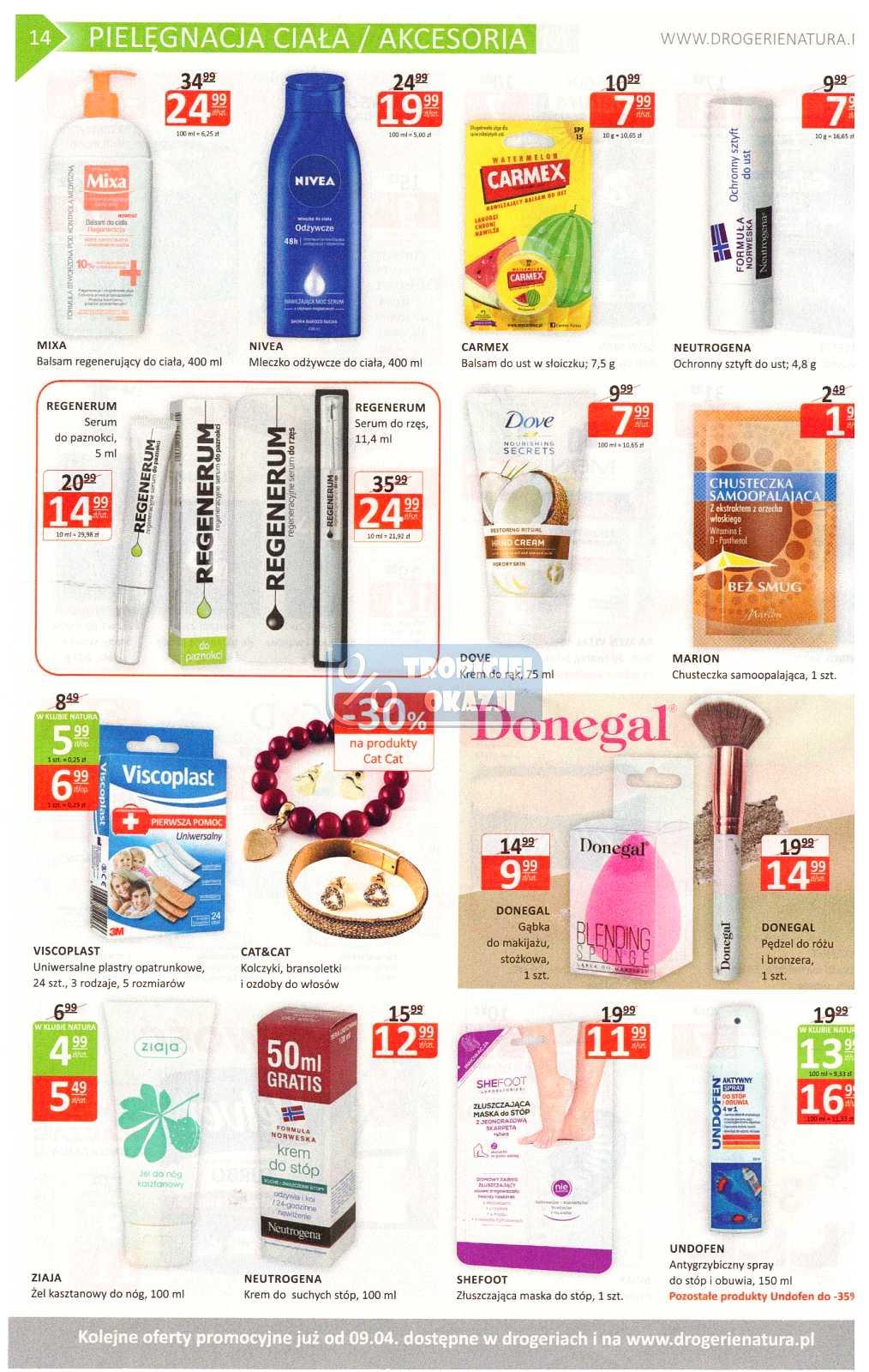 Gazetka promocyjna Drogerie Natura str. 14