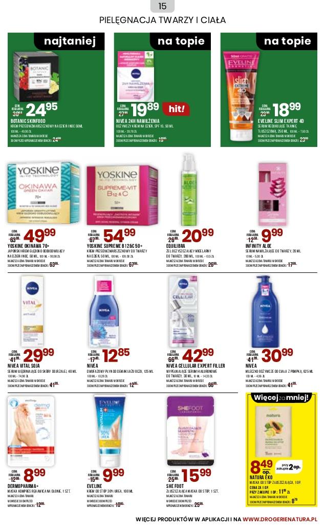 Gazetka promocyjna Drogerie Natura str. 15