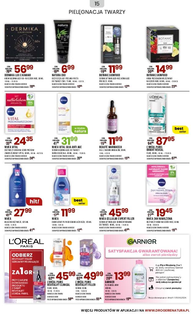 Gazetka promocyjna Drogerie Natura str. 15