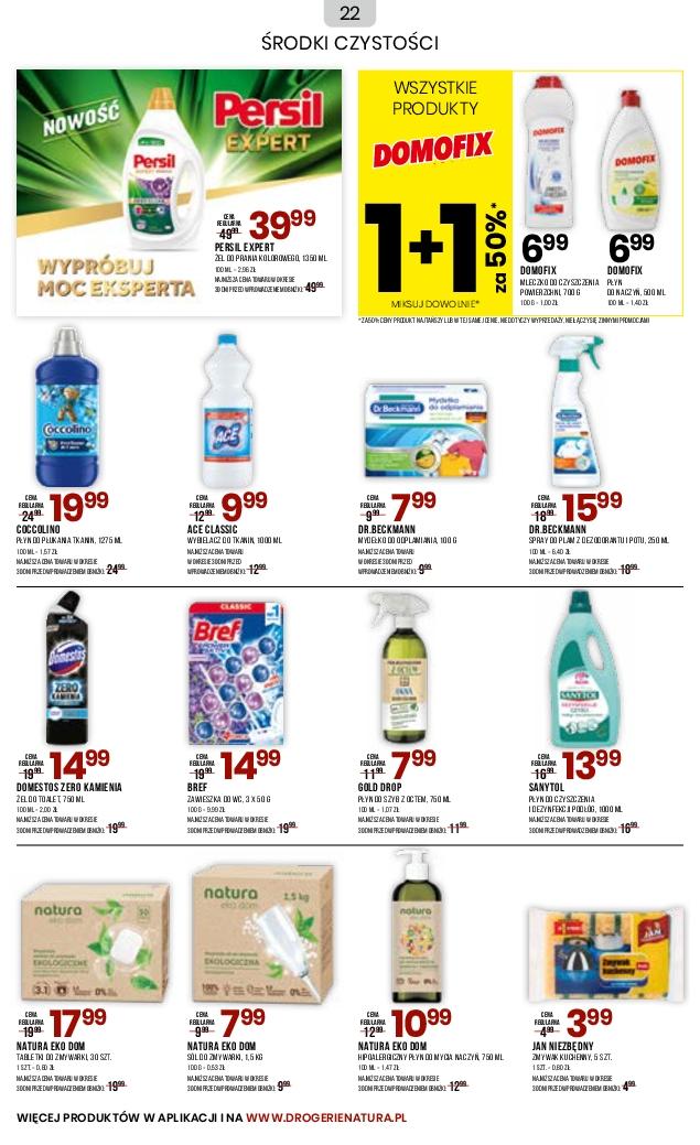 Gazetka promocyjna Drogerie Natura str. 22