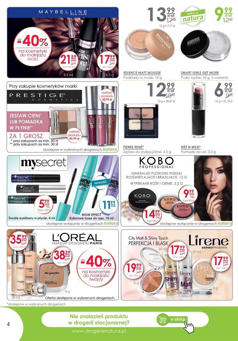Gazetka promocyjna Drogerie Natura str. 4