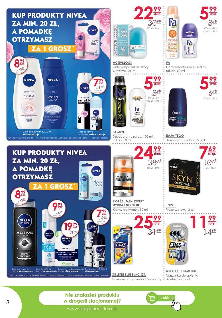 Gazetka promocyjna Drogerie Natura str. 8