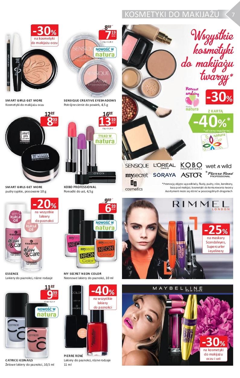 Gazetka promocyjna Drogerie Natura str. 7