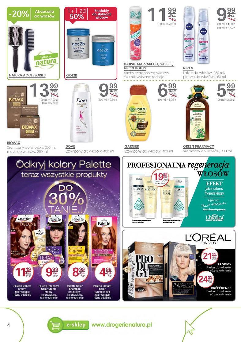 Gazetka promocyjna Drogerie Natura str. 4