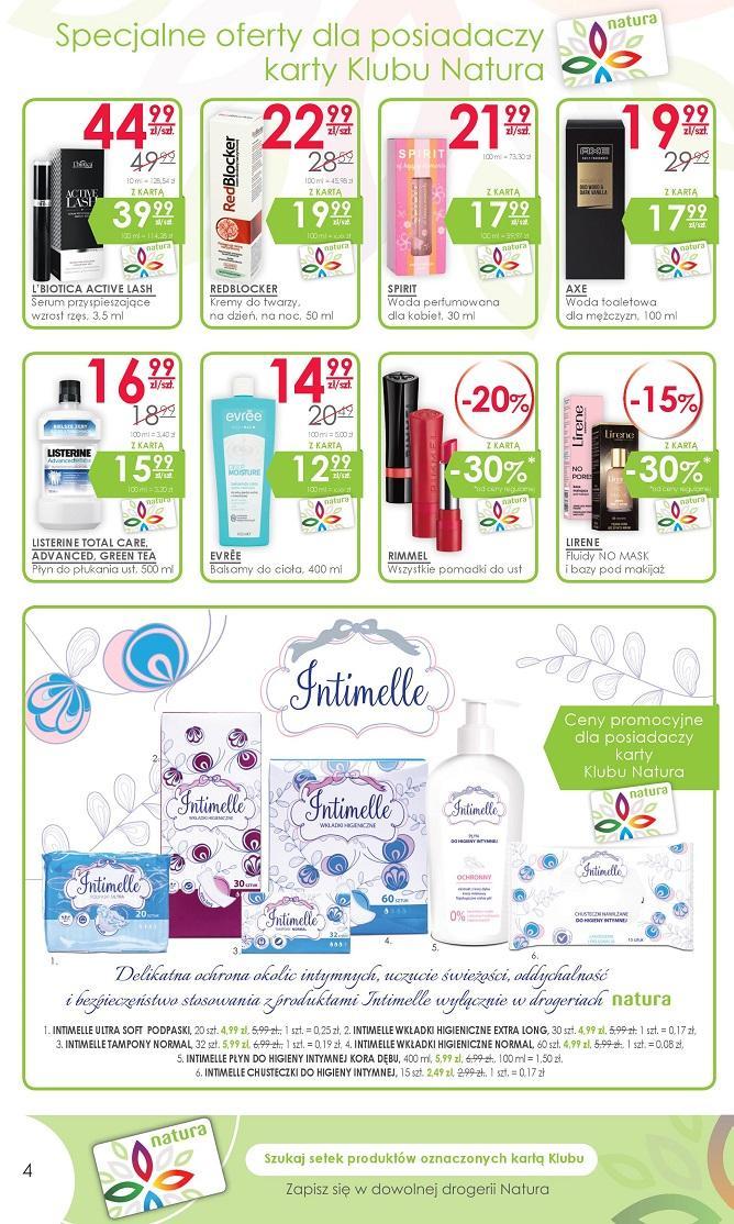Gazetka promocyjna Drogerie Natura str. 4