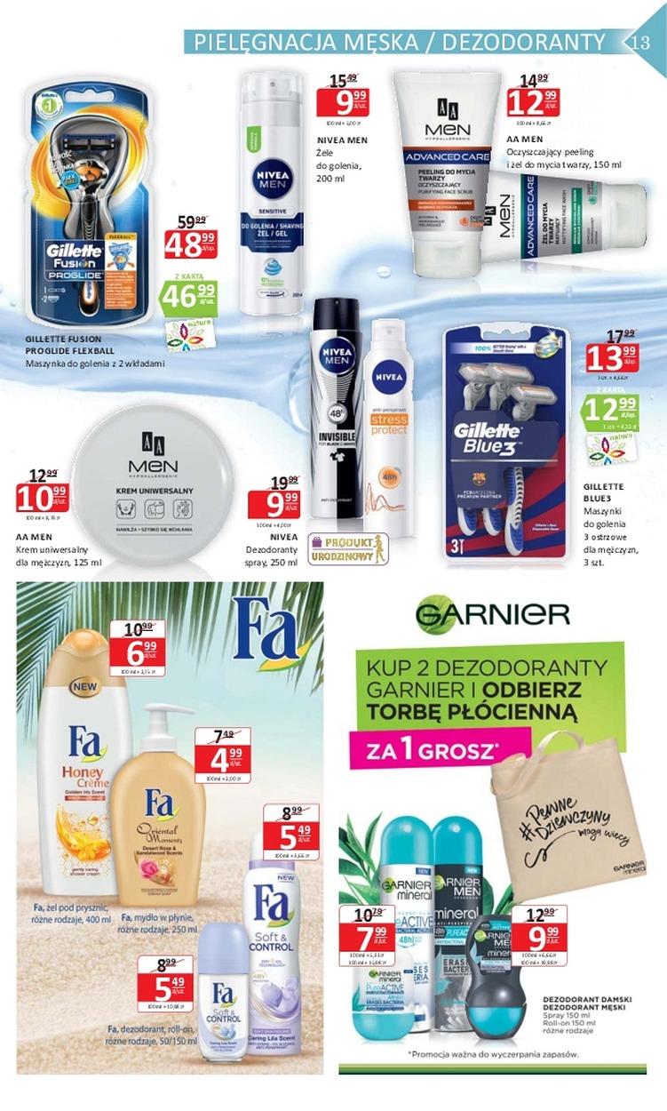Gazetka promocyjna Drogerie Natura str. 13