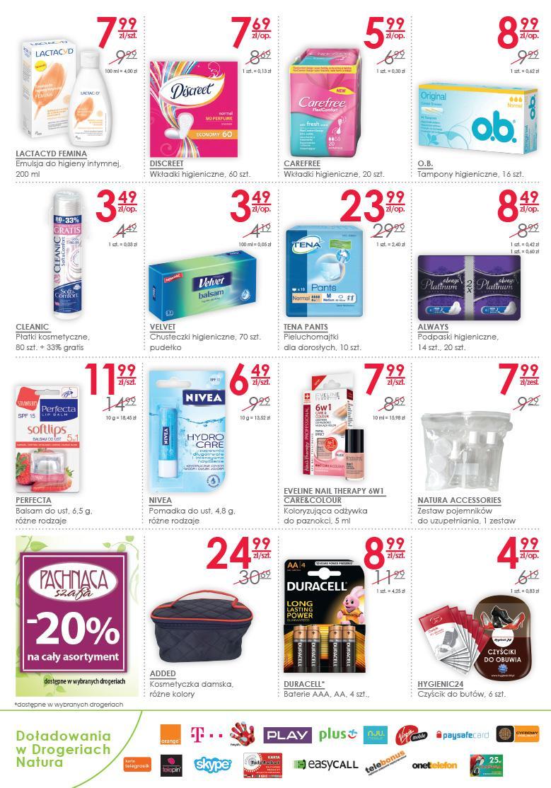Gazetka promocyjna Drogerie Natura str. 12
