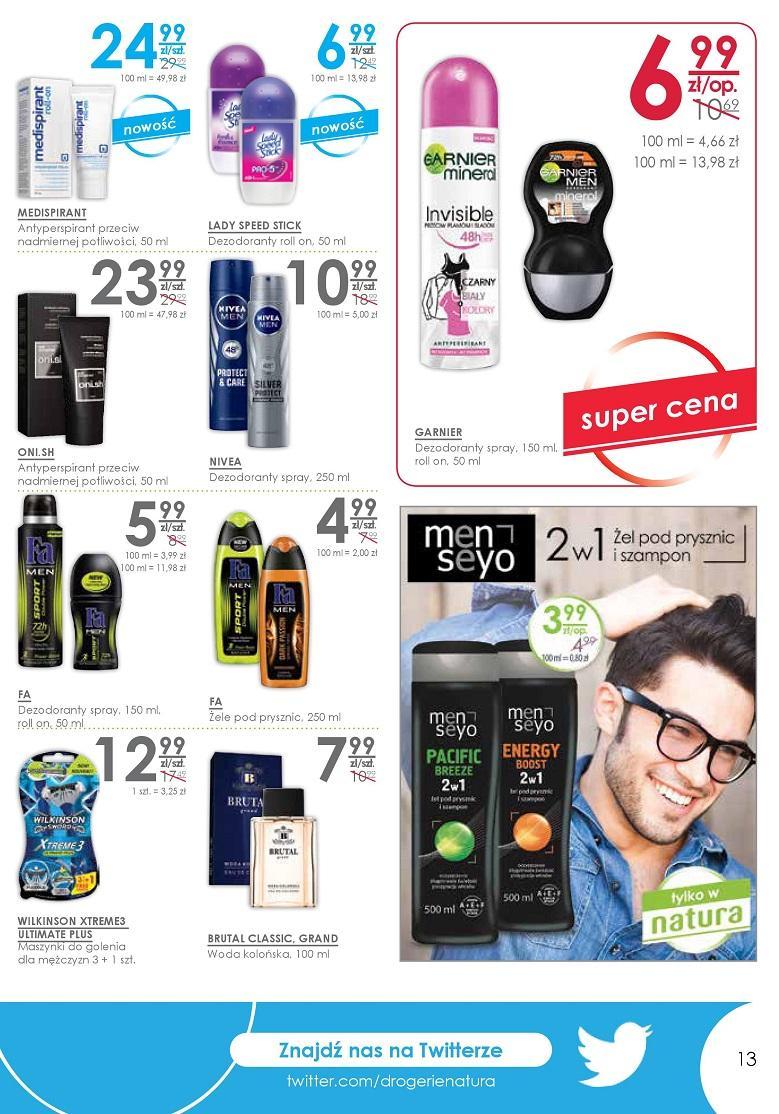 Gazetka promocyjna Drogerie Natura str. 13