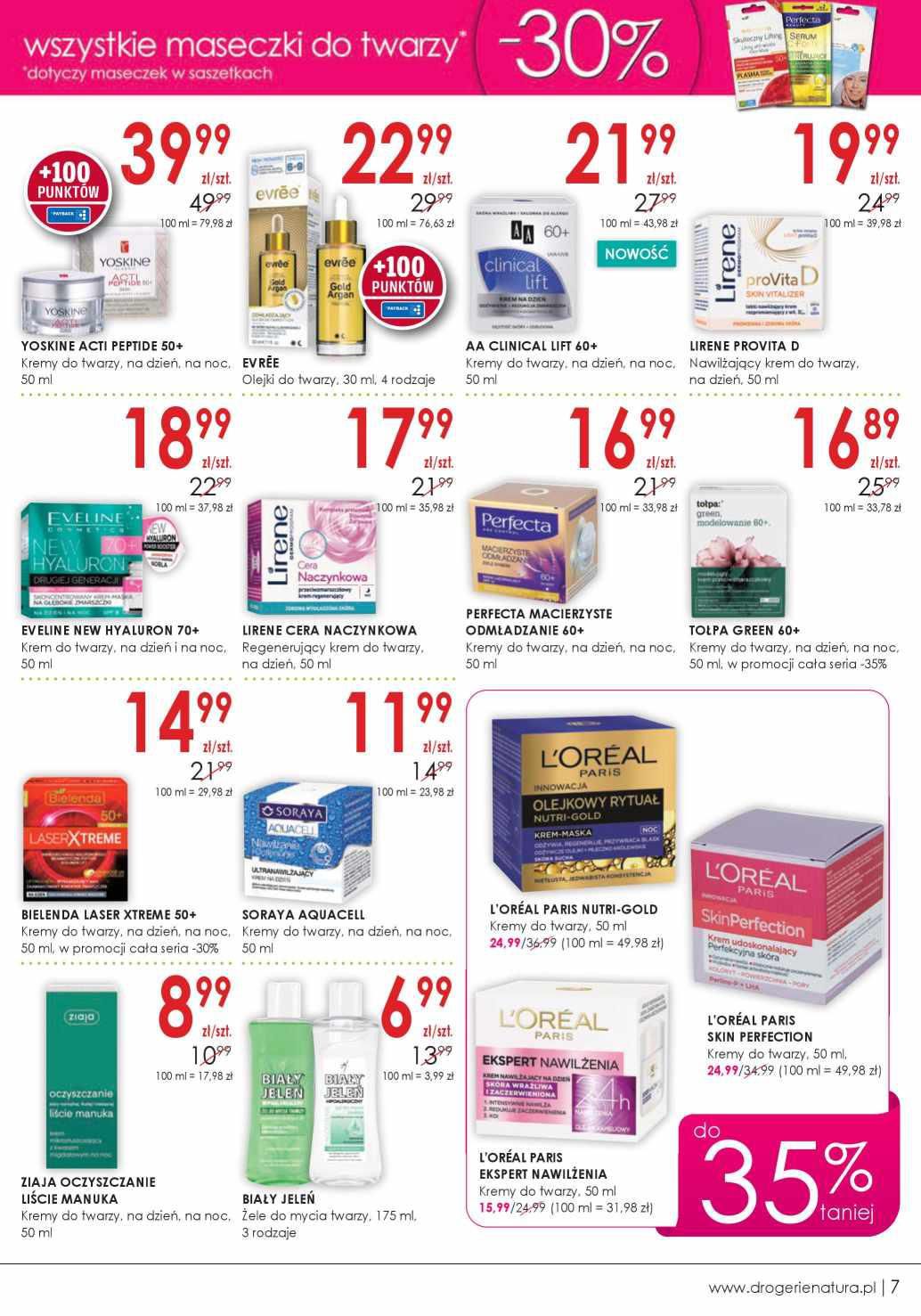 Gazetka promocyjna Drogerie Natura str. 7