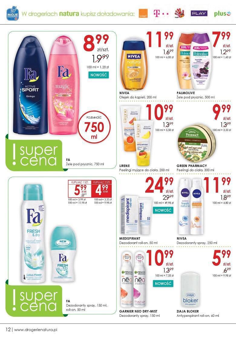 Gazetka promocyjna Drogerie Natura str. 12