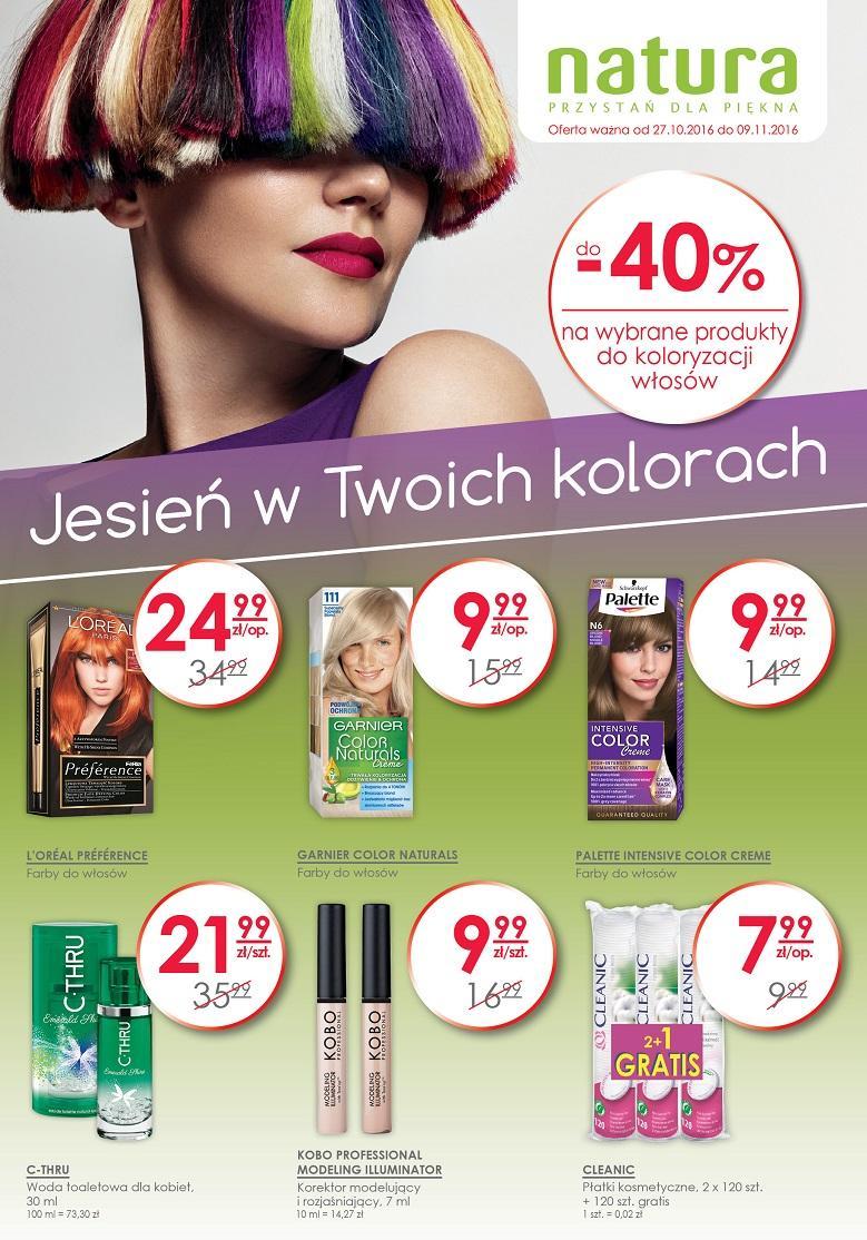 Gazetka promocyjna Drogerie Natura str. 1