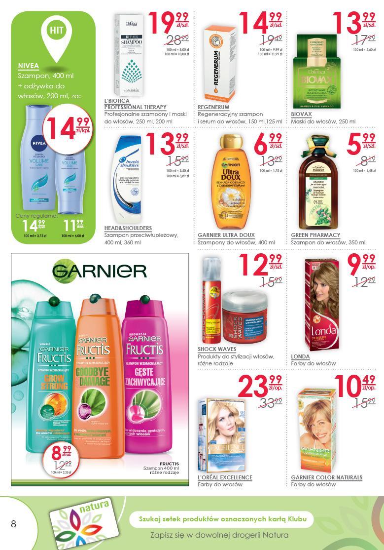 Gazetka promocyjna Drogerie Natura str. 8