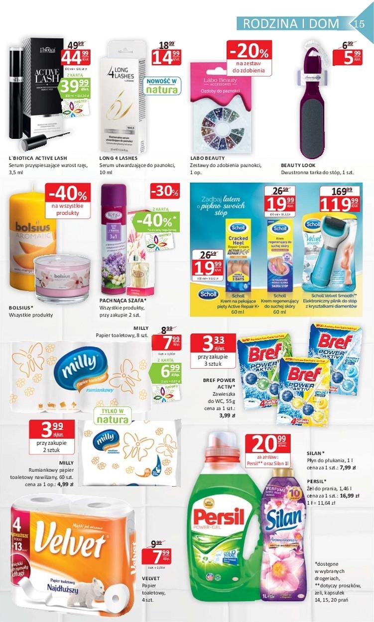 Gazetka promocyjna Drogerie Natura str. 15