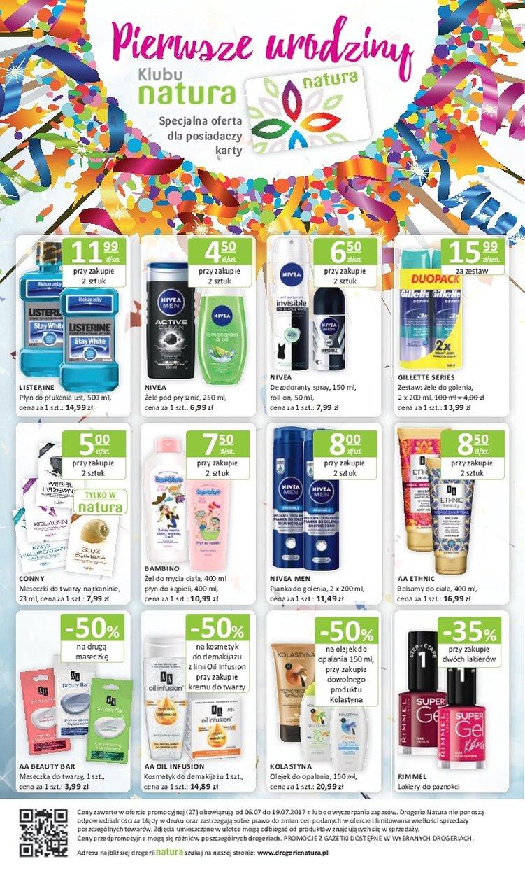 Gazetka promocyjna Drogerie Natura str. 16