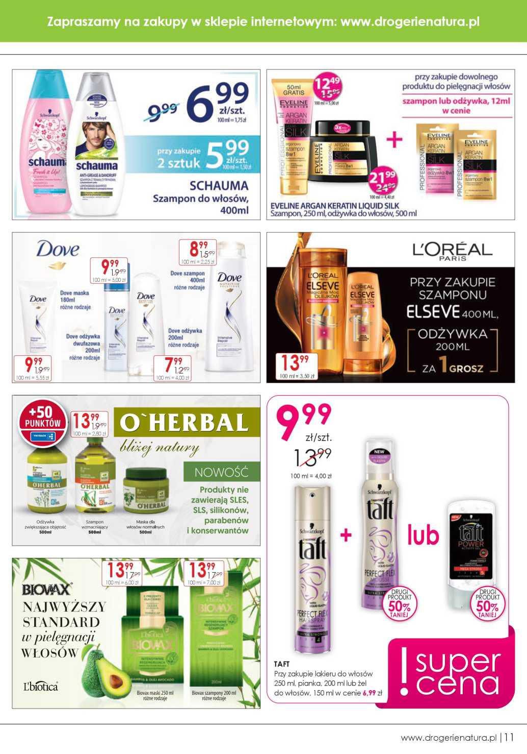 Gazetka promocyjna Drogerie Natura str. 11
