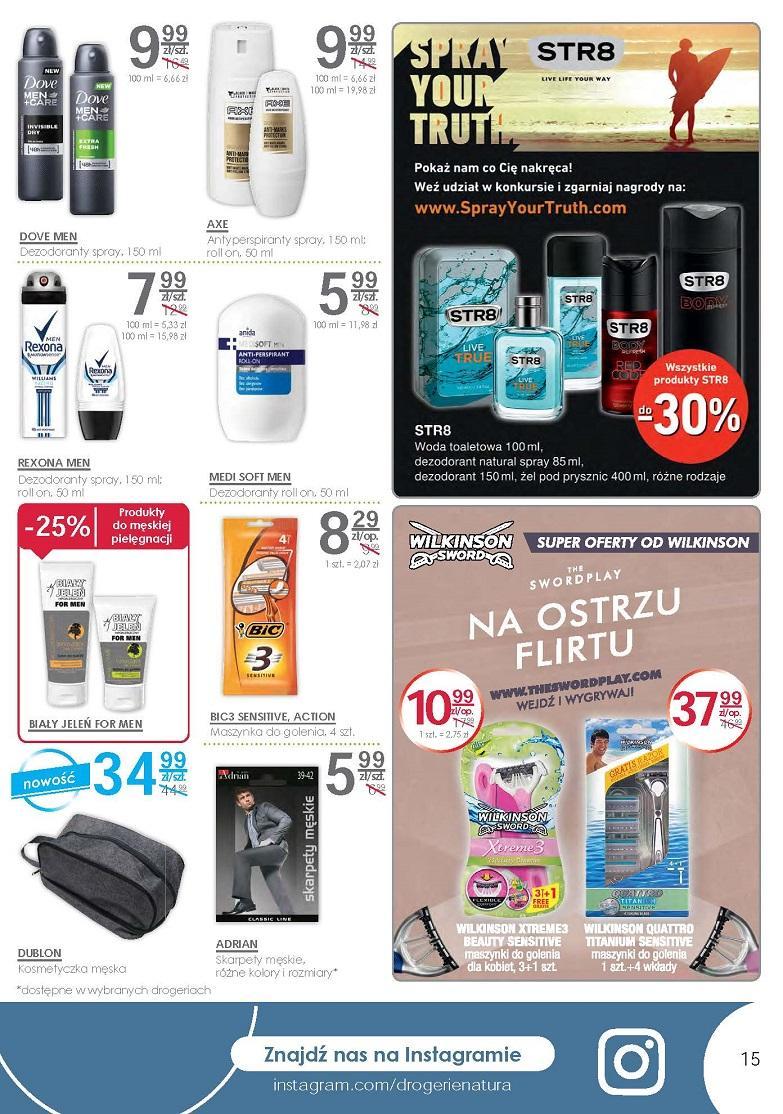 Gazetka promocyjna Drogerie Natura str. 15