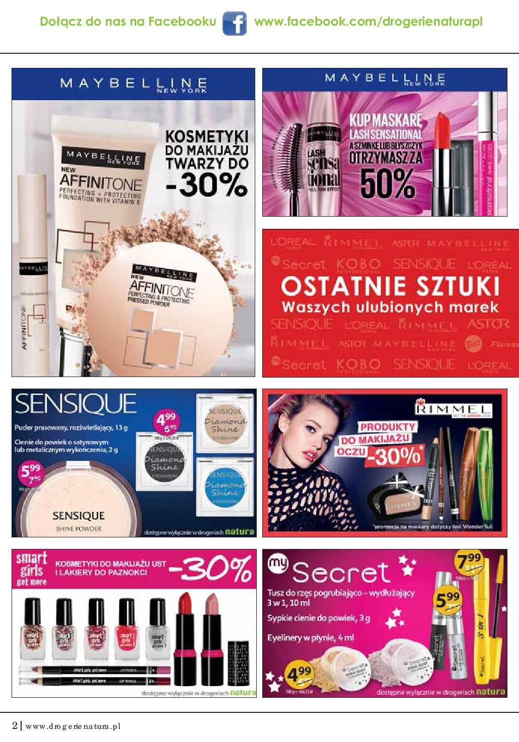 Gazetka promocyjna Drogerie Natura str. 2