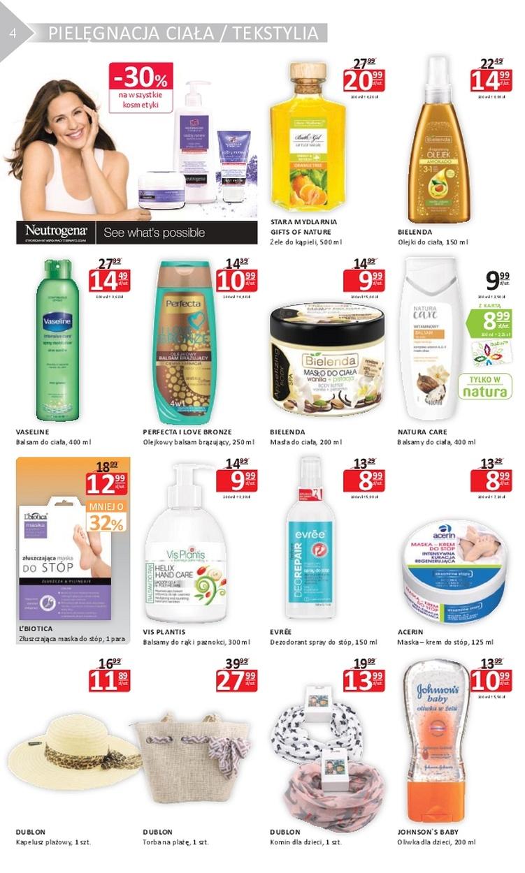 Gazetka promocyjna Drogerie Natura str. 4