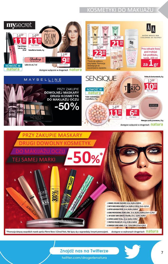 Gazetka promocyjna Drogerie Natura str. 7
