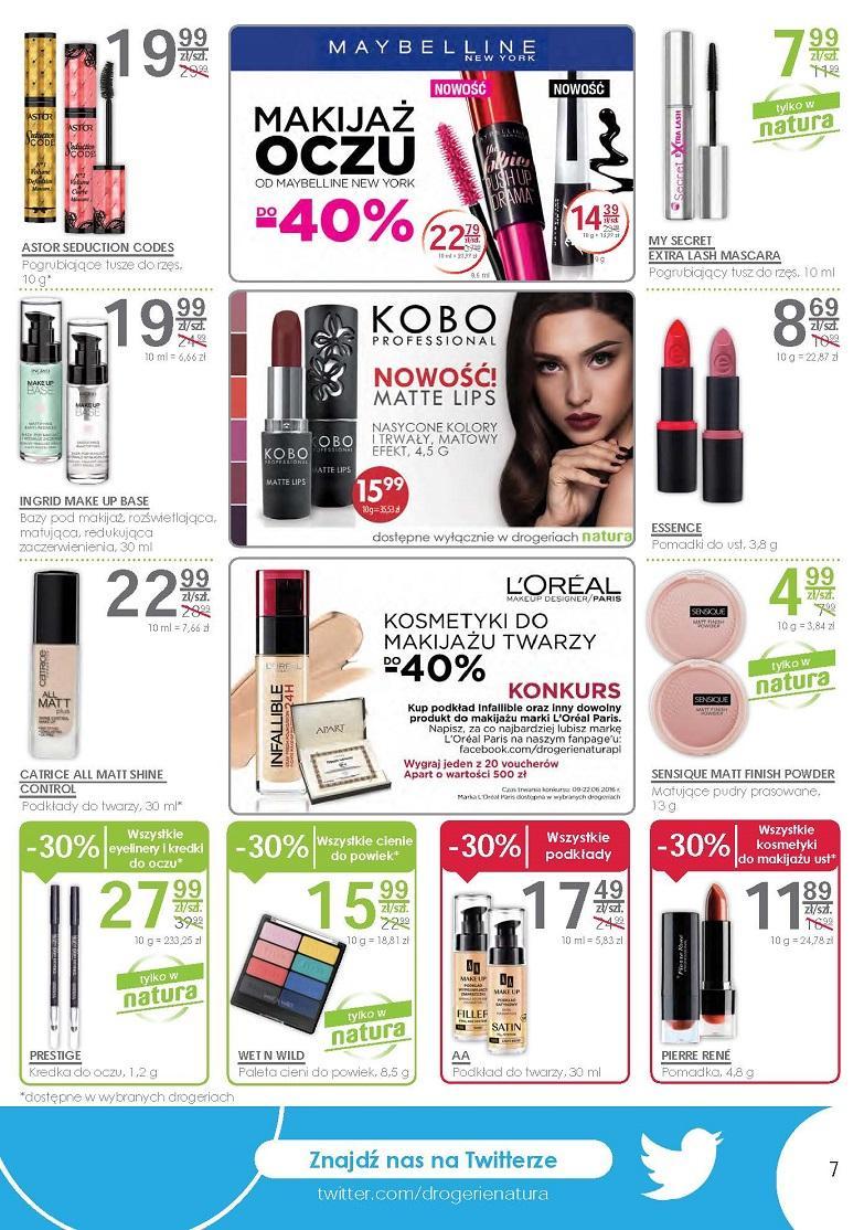 Gazetka promocyjna Drogerie Natura str. 7