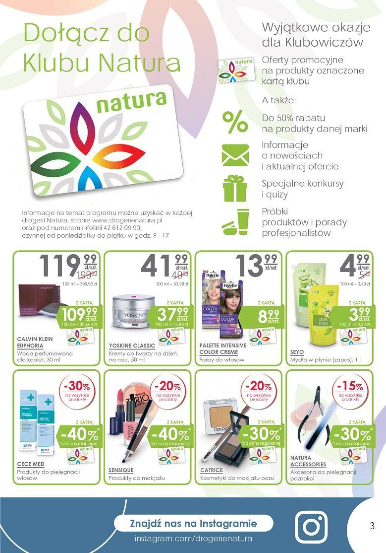 Gazetka promocyjna Drogerie Natura str. 3