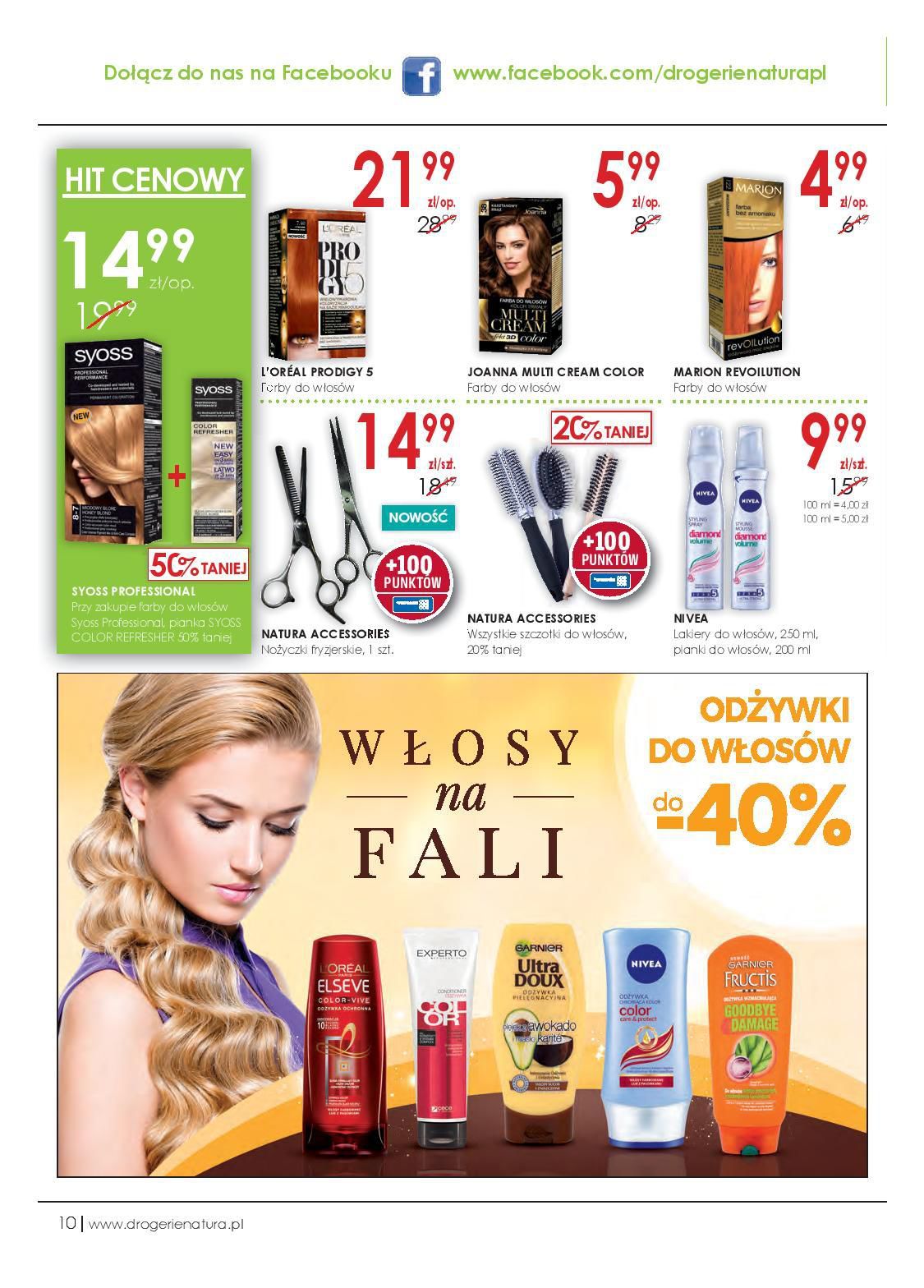 Gazetka promocyjna Drogerie Natura str. 10