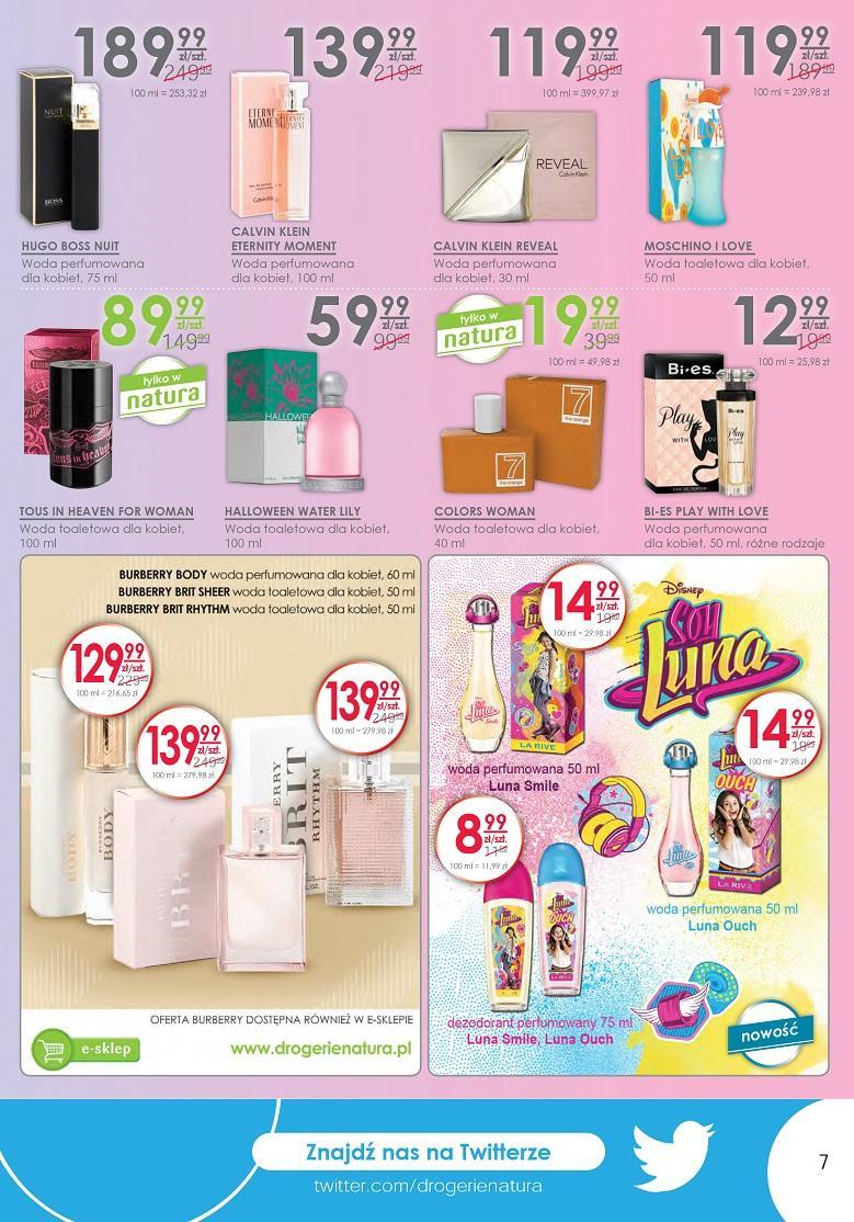 Gazetka promocyjna Drogerie Natura str. 7