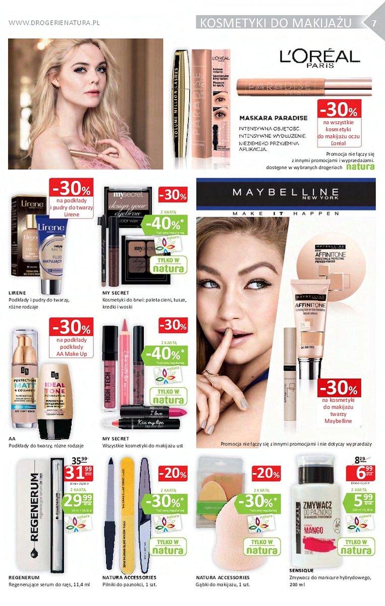 Gazetka promocyjna Drogerie Natura str. 7