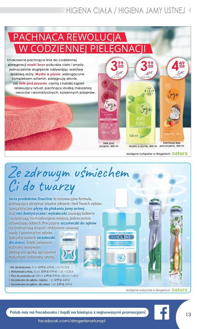 Gazetka promocyjna Drogerie Natura str. 13