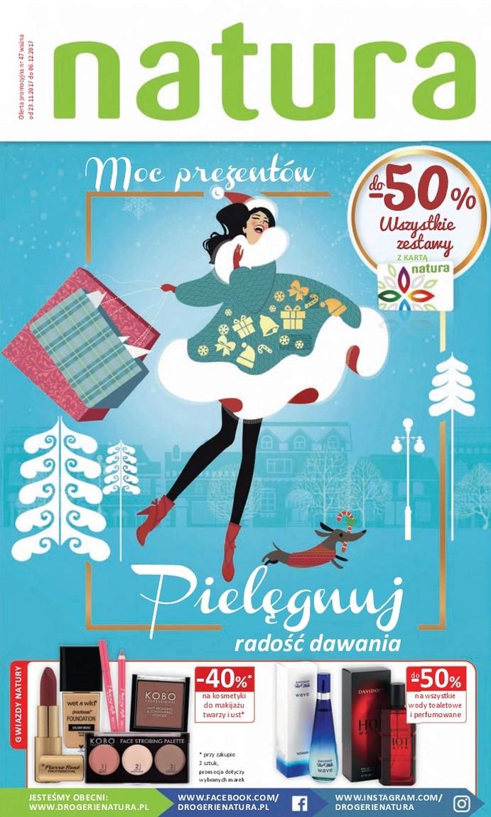 Gazetka promocyjna Drogerie Natura str. 1