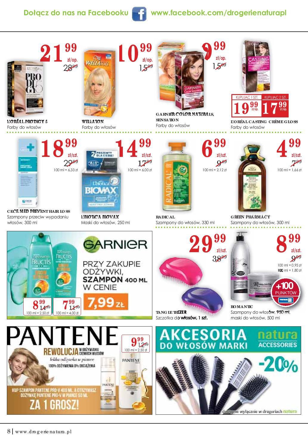 Gazetka promocyjna Drogerie Natura str. 8