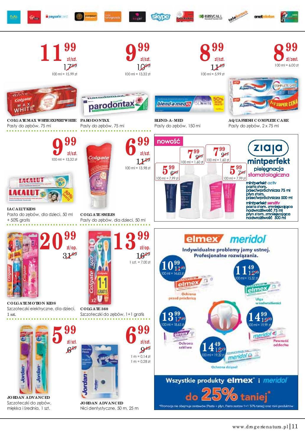 Gazetka promocyjna Drogerie Natura str. 11
