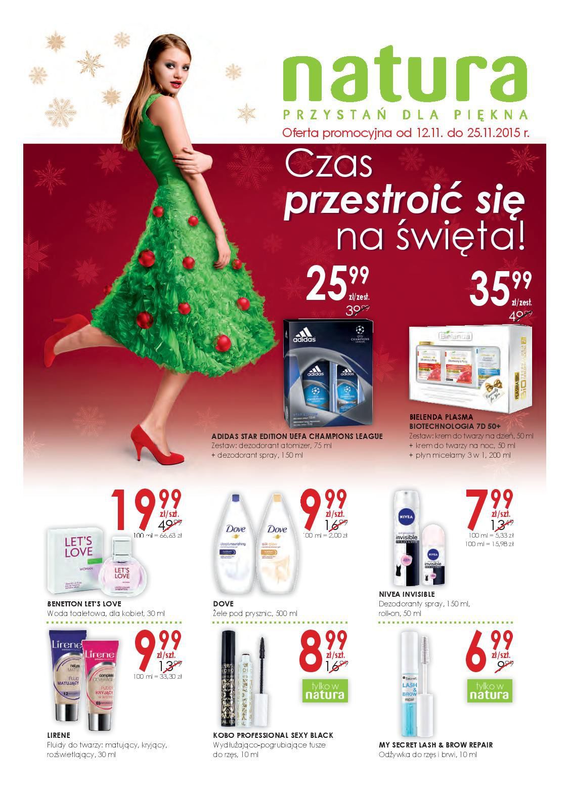 Gazetka promocyjna Drogerie Natura str. 1