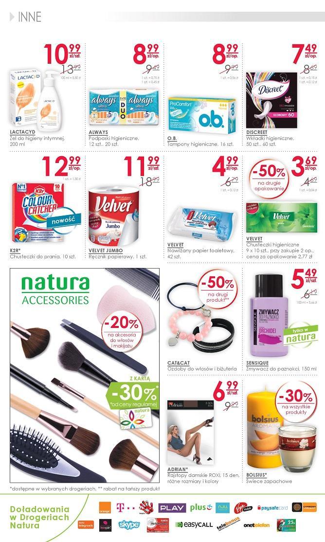 Gazetka promocyjna Drogerie Natura str. 14