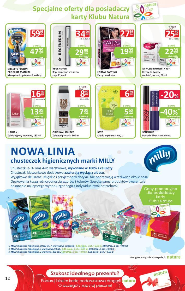 Gazetka promocyjna Drogerie Natura str. 12