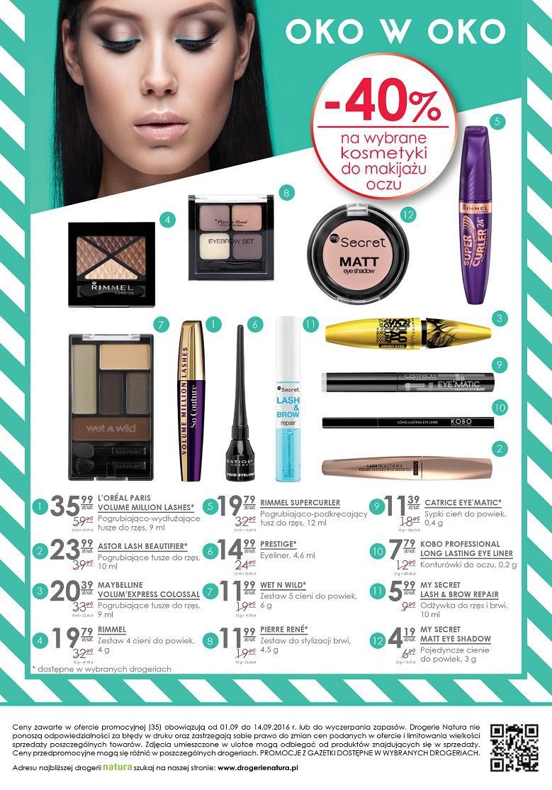 Gazetka promocyjna Drogerie Natura str. 16