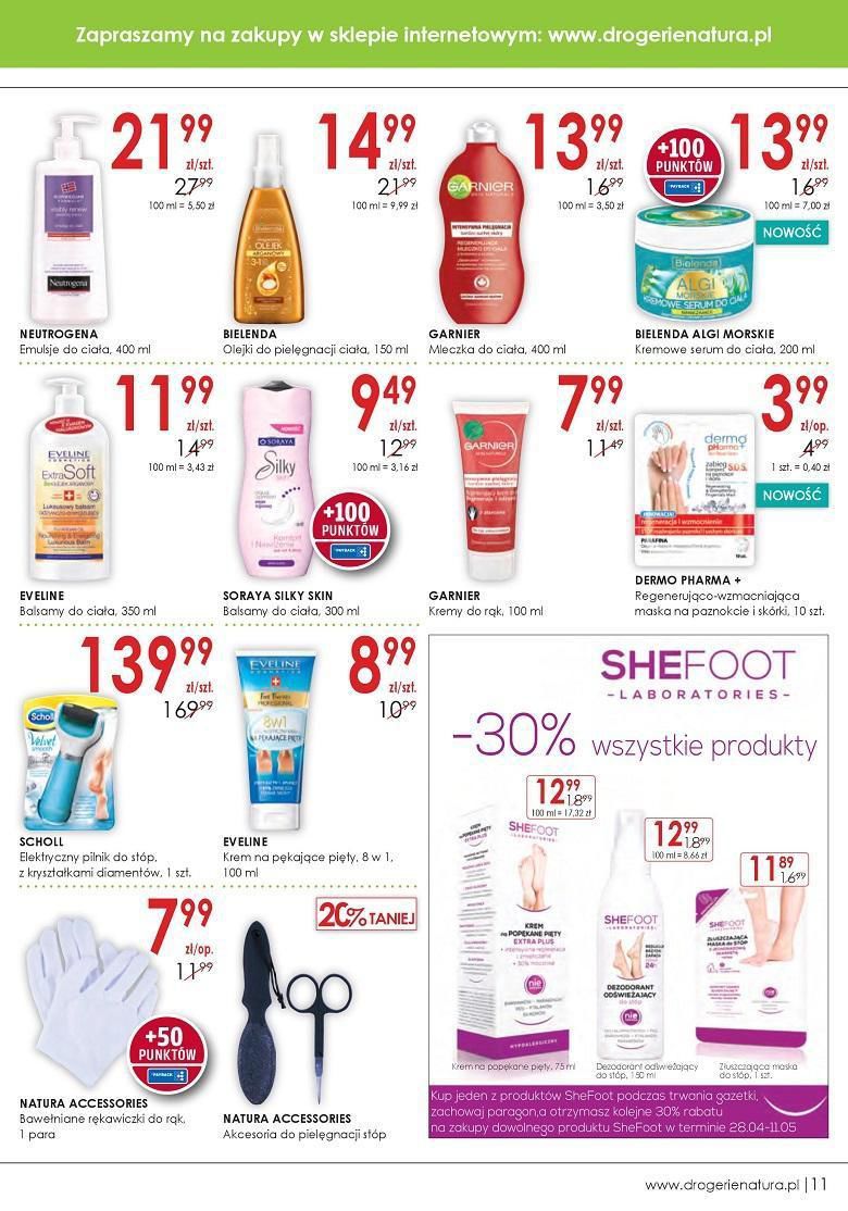 Gazetka promocyjna Drogerie Natura str. 11