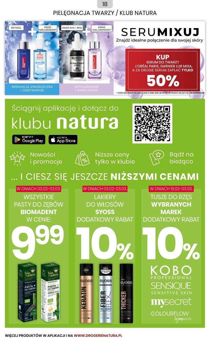 Gazetka promocyjna Drogerie Natura str. 18