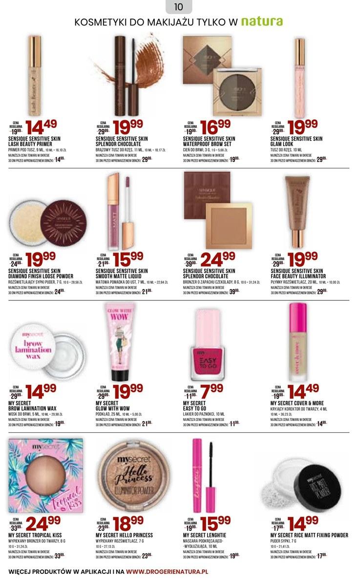 Gazetka promocyjna Drogerie Natura str. 10
