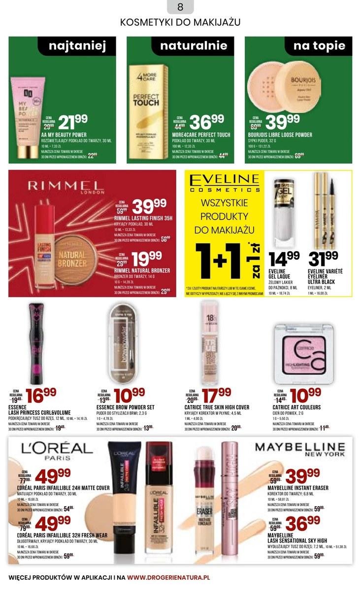 Gazetka promocyjna Drogerie Natura str. 8