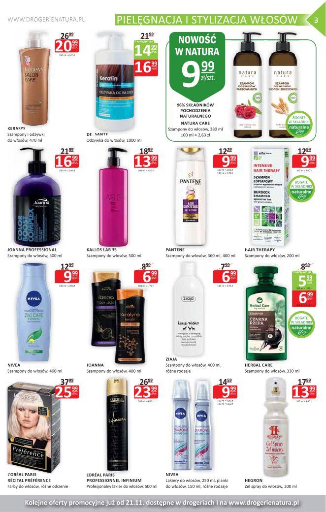 Gazetka promocyjna Drogerie Natura str. 3