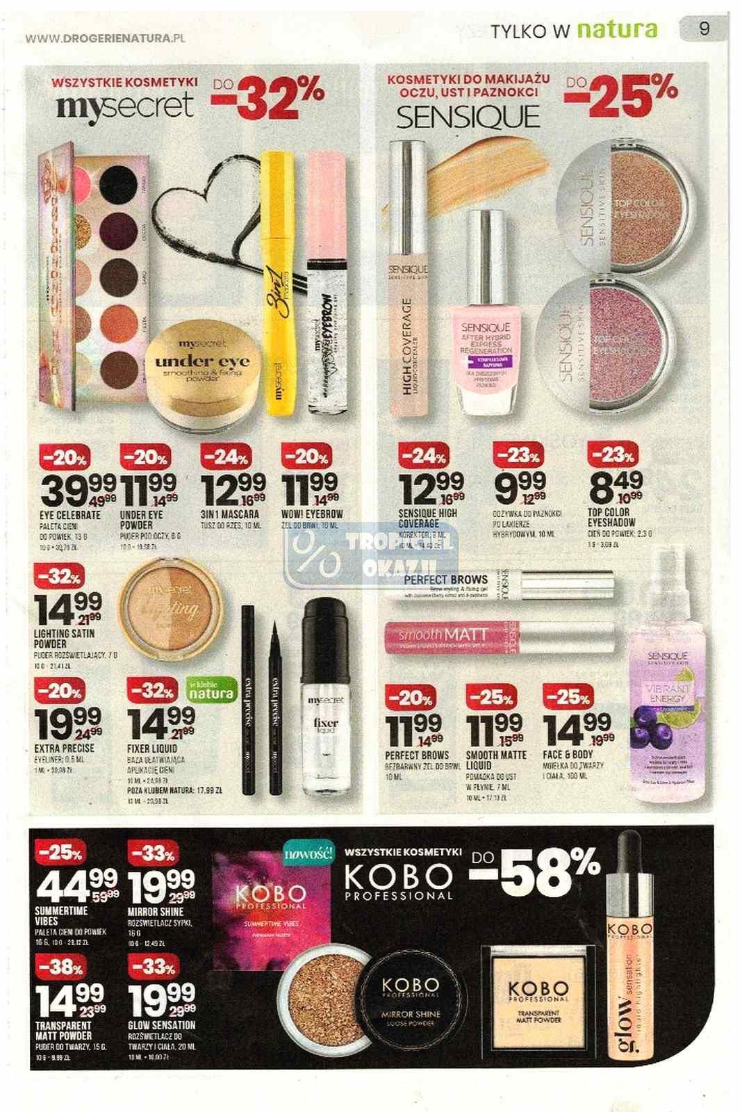 Gazetka promocyjna Drogerie Natura str. 9