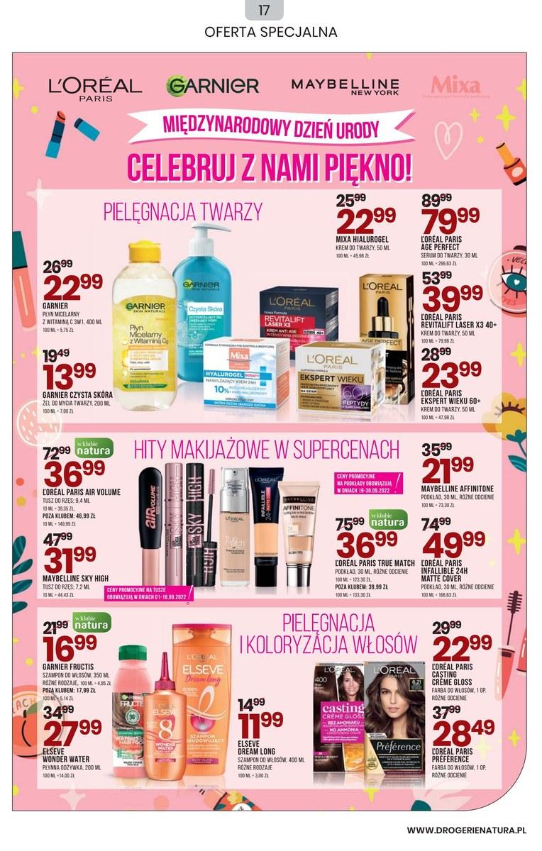 Gazetka promocyjna Drogerie Natura str. 17