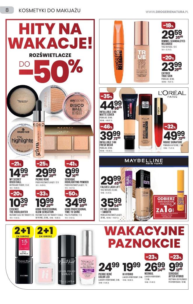 Gazetka promocyjna Drogerie Natura str. 8
