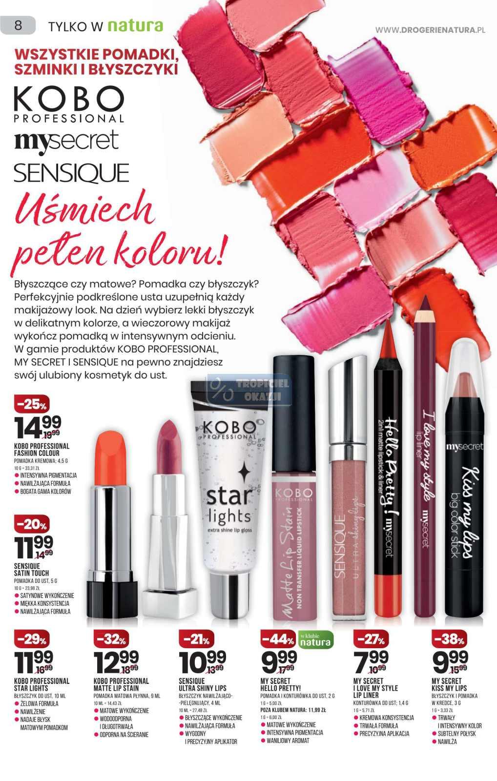 Gazetka promocyjna Drogerie Natura str. 8