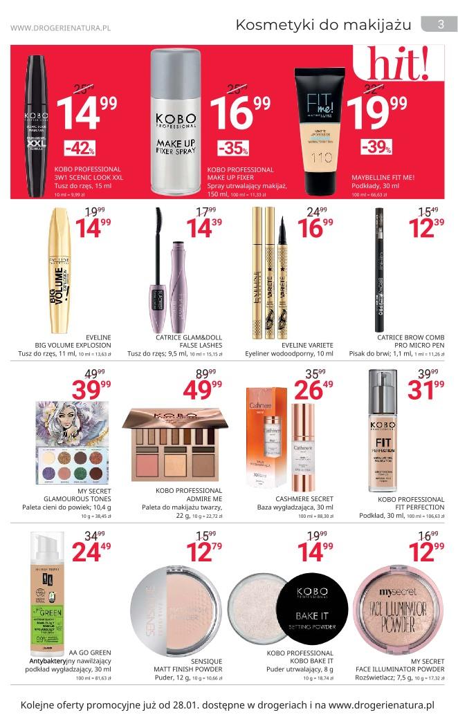 Gazetka promocyjna Drogerie Natura str. 3