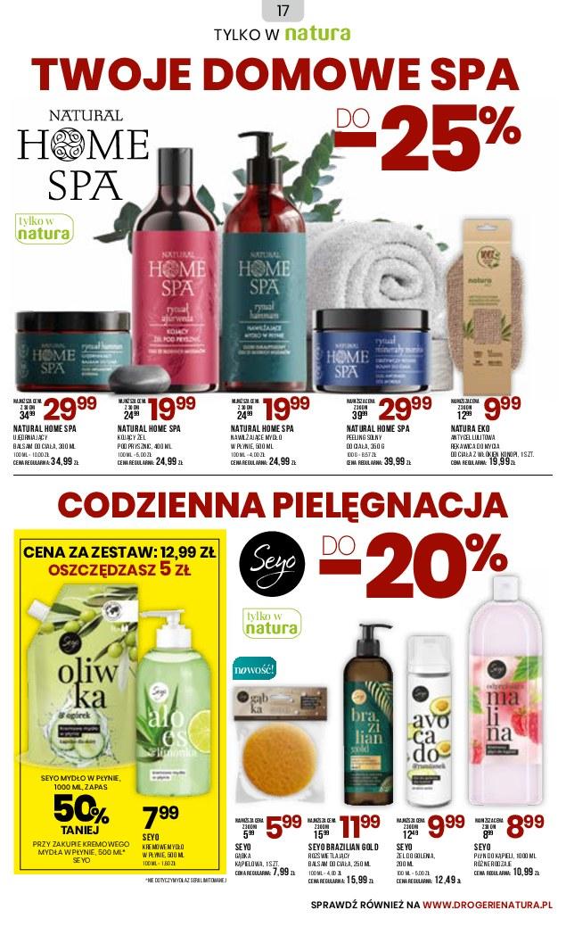 Gazetka promocyjna Drogerie Natura str. 17