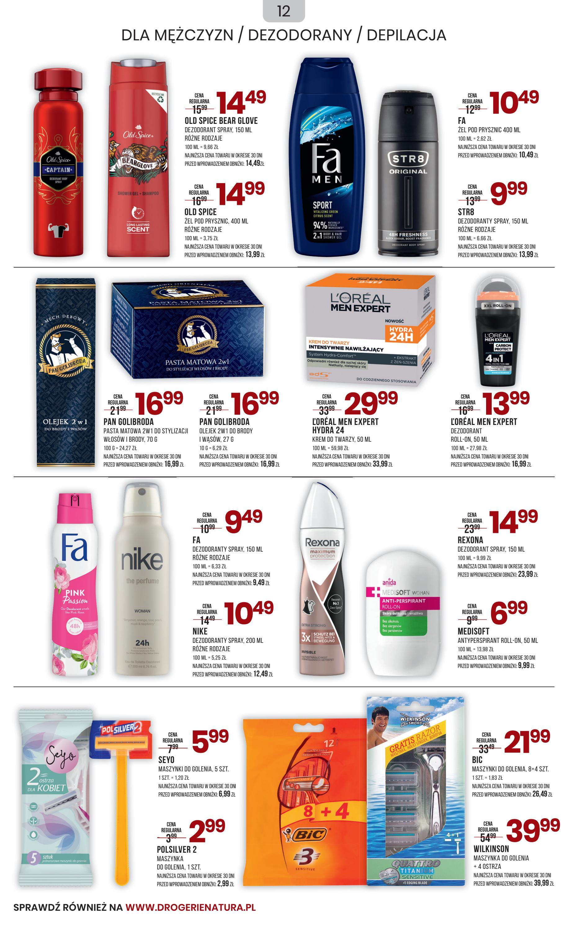 Gazetka promocyjna Drogerie Natura str. 12